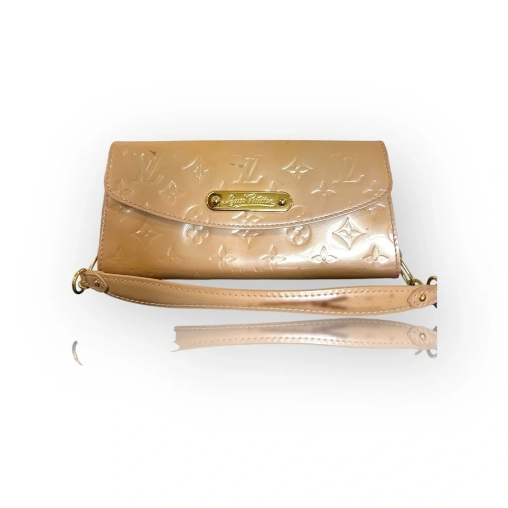 Louis Vuitton Noisette Monogram Vernis Sunset Boulevard Bag